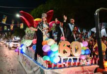 60° Fiesta de la Flor: el Desfile de Carrozas llenó de alegría las calles de Belén de Escobar