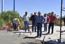 Julio Zamora monitoreó los avances de obra del nuevo Hospital de Alta Complejidad para Adultos