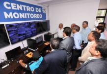 Manzur recorrió obras e inauguró un Centro de Monitoreo