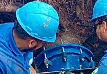 AySA finalizó un importante empalme de cañerías para normalizar el servicio de agua potable en Pilar Centro