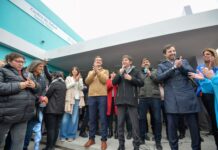 Kicillof inauguró un Centro de Atención Primaria de la Salud en Domselaar