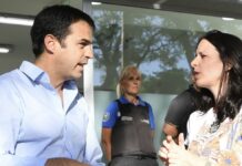 Soledad Martínez recibió a Ramón Lanús en Vicente López