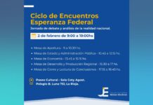 Esperanza Federal, encuentro en La Rioja de dirigentes del NOA promovido por la Escuela Justicialista Néstor Kirchner para debatir sobre los desafíos del peronismo