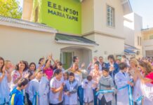 Juan Andreotti inauguró la renovación de la Escuela de Educación Especial N°501