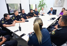 Ariel Sujarchuk recibió a los nuevos jefes policiales y convocará a una Mesa de Coordinación con autoridades federales