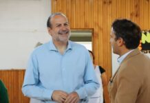 El intendente Federico Susbielles recorrió las instituciones educativas que fueron reconstruidas, tras el trágico temporal