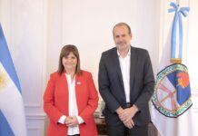 Federico Susbielles se reunió con Patricia Bullrich para fortalecer la seguridad en Bahía Blanca