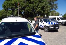 El intendente Mauro Poletti presentó cuatro nuevos vehículos para la Municipalidad