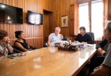 El intendente Alejandro Acerbo junto a su equipo lanzaron el PAIF