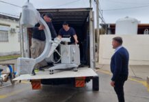 El Hospital Municipal de Rojas incorporó un nuevo equipamiento para el quirófano: el Arco en C