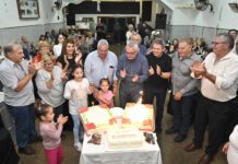 El intendente Julio Zamora estuvo presente en la celebración del 38° aniversario del Club Casa del Delta