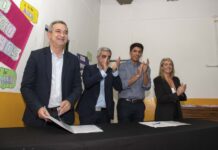 Javkin presentó una nueva edición de “Andamios”, el programa para acompañar a chicas y chicos a terminar la primaria