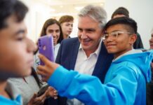 Llaryora inauguró el nuevo edificio de la escuela ProA de Villa del Totoral