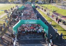Miles de merlenses corrieron por los derechos y la memoria