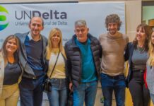 Juan Andreotti acompañó el inicio de clases de la nueva Universidad del Delta en San Fernando