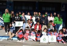 Alumnos de diferentes escuelas participan de jornadas capacitación sobre reciclado y separación de residuos