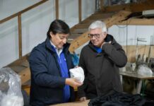 El intendente Alejandro Acerbo recibió la visita de Alejandro Dichiara