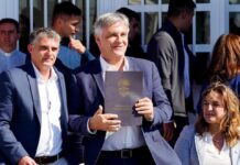 Llaryora inauguró el nuevo edificio del IPET N°85 en Estación General Paz