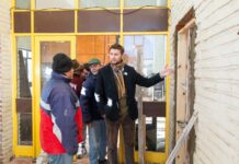 Ferraris recorrió la obra de la terminal de Alberdi