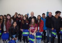 Juegos Bonaerenses: El intendente Mauro Poletti entregó materas para los ganadores de la etapa local