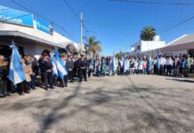 Con entusiasmo patriótico se realizó el acto por el Día de la Independencia en Carabelas