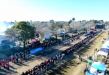Más de 15 mil personas disfrutaron de la Fiesta de la Independencia en la localidad de El Paraíso