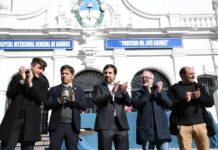 Kicillof y Ghi inauguraron una nueva de sala de resonador en el Hospital Güemes