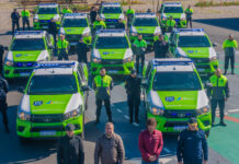 Juan Andreotti presentó 10 nuevas Patrullas de Protección Ciudadana