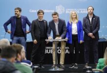 Carlos Ferraris firmó el Fondo de Fortalecimiento y agradeció a Kicillof