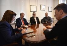 El intendente Carlos Bevilacqua se reunió con Patricia Bullrich