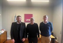 El intendente Román Bouvier se reunió con el rector de la Universidad de Rosario