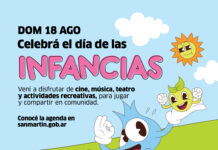 San Martín festejará el Día de las Infancias con propuestas en distintos espacios municipales