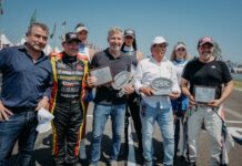 Frigerio participó de la vuelta del Turismo Carretera a Paraná