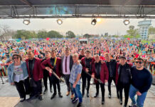 Chivilcoy recibió la primavera de la mejor manera con la presentación de La Nueva Luna