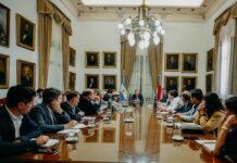 Frigerio encabezó una nueva reunión de gabinete para tratar temas de gestión