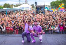 Imponente marco popular en la Fiesta del Cordero Alberdino al Asador