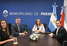 La intendenta Rosario Romero recibió al cónsul adjunto en Miami, José Emilio Grande Pérez