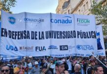 Tras reunirse con el Gobierno nacional, los docentes universitarios rechazaron el aumento del 6,8%