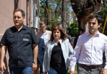 Ramón Lanús recibió a Bullrich y al ministro de seguridad bonaerense: “Estamos trabajando juntos para cuidar a los sanisidrenses”