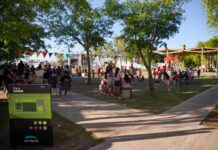 Fernando Moreira inauguró la nueva Plaza Combet de Carcova