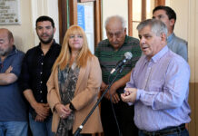 El intendente Guillermo Britos anunció un bono de $50.000 por el Día del Empleado Municipal