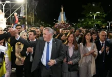 Jaldo acompañó a los tucumanos en el Día de la Inmaculada Concepción