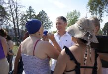 Fernando Gray recorrió la colonia de verano