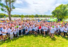 Juan Andreotti inauguró más espacio verde frente al río en el Polideportivo N°3, para adultos mayores