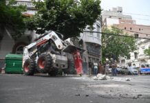 El Municipio aprovecha el receso vehicular del verano para realizar obras viales en zonas transitadas