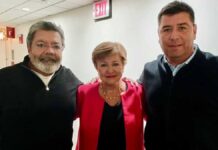 Gerardo Martínez cuestionó la “intensidad del ajuste” ante la titular del FMI y el Banco Mundial