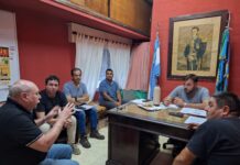 El Intendente Román Bouvier instaló su agenda en Rafael Obligado