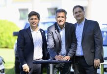 Martínez firmó junto a Kicillof la adhesión al nuevo Fondo de Seguridad