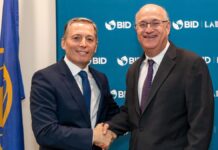 Fernando Gray se reunió en Washington con el Presidente del Banco Interamericano de Desarrollo
