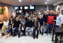 El intendente Guillermo Britos entregó los cheques por un total de $12.450.000 para 29 clubes y entidades deportivas correspondiente a abril